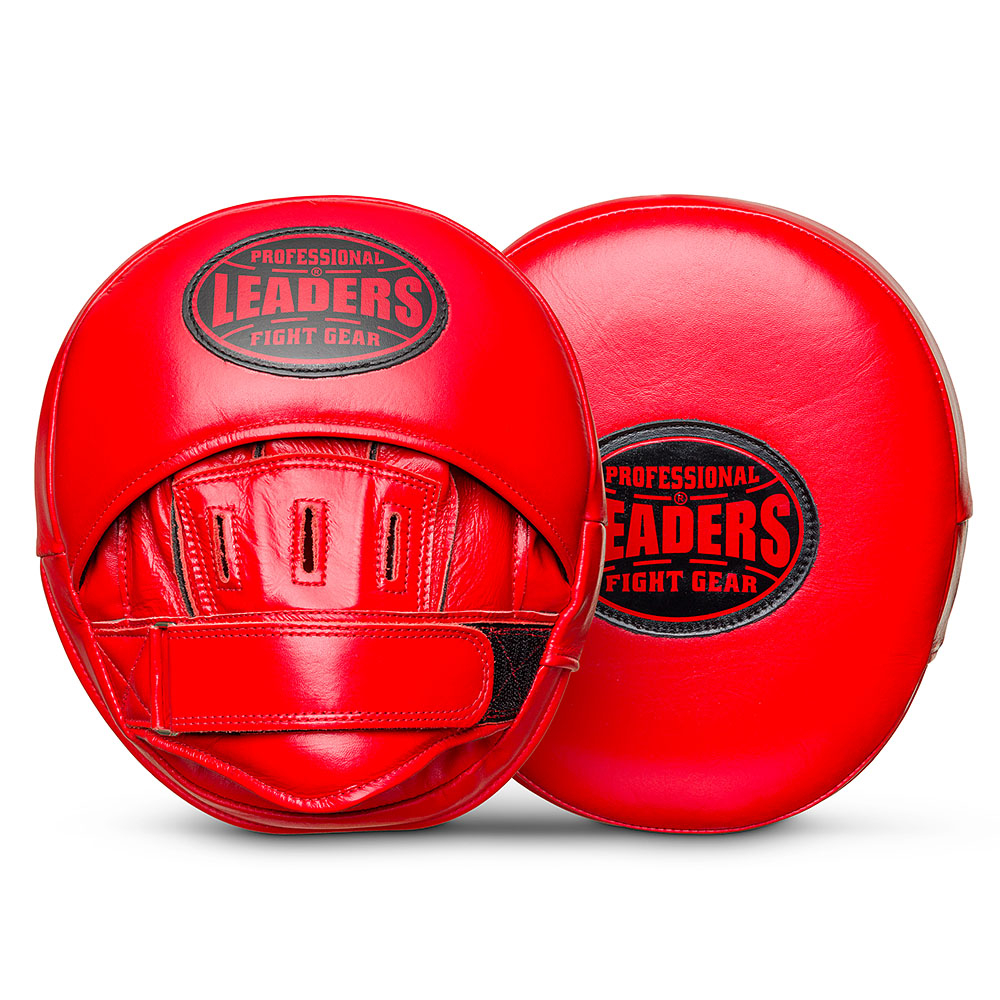 Лапы тренерские LEADERS BIG-AIR RED ALERT (ONE, красный) (уценка)