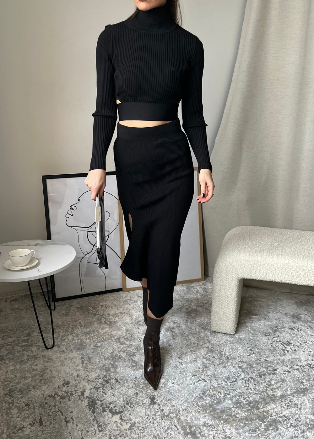 Новый костюм из вискозы Cushnie et Ochs, XS