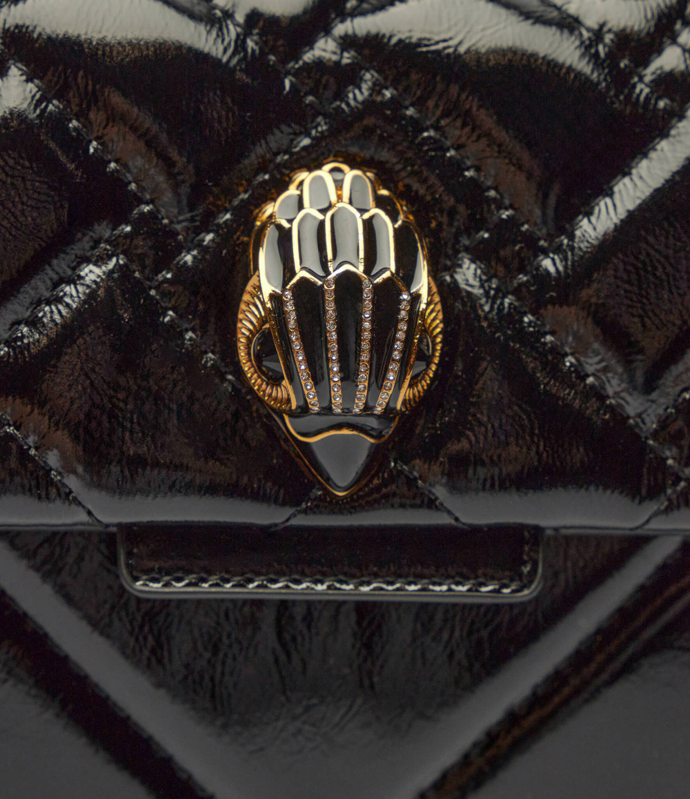 Кожаная сумка через плечо KENSINGTON Kurt Geiger - черный(2709600319)