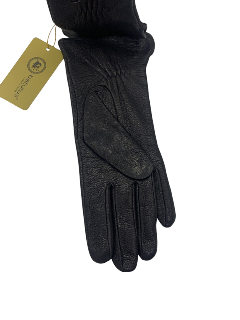 Перчатки. Женские. Материал верха: Кожаные. Кожа оленя. Подклад: Трикотаж-шерсть. 5 шт в упаковке.