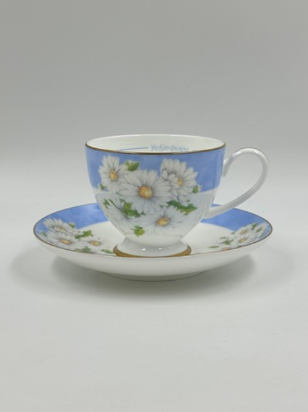 Чайная пара с ромашками Yves Saint Laurent