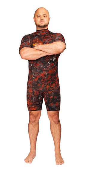 Гидрокостюм Epsealon Short Men 2,5 мм коричневый