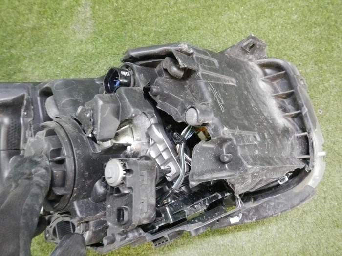 Битая Фара левая Kia Picanto 3 JA (2021-н.в.) галоген