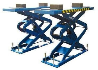 Ножничный подъемник короткий под пороги Заглубляемый в пол (220 В) F6105 / 220 В AE&T