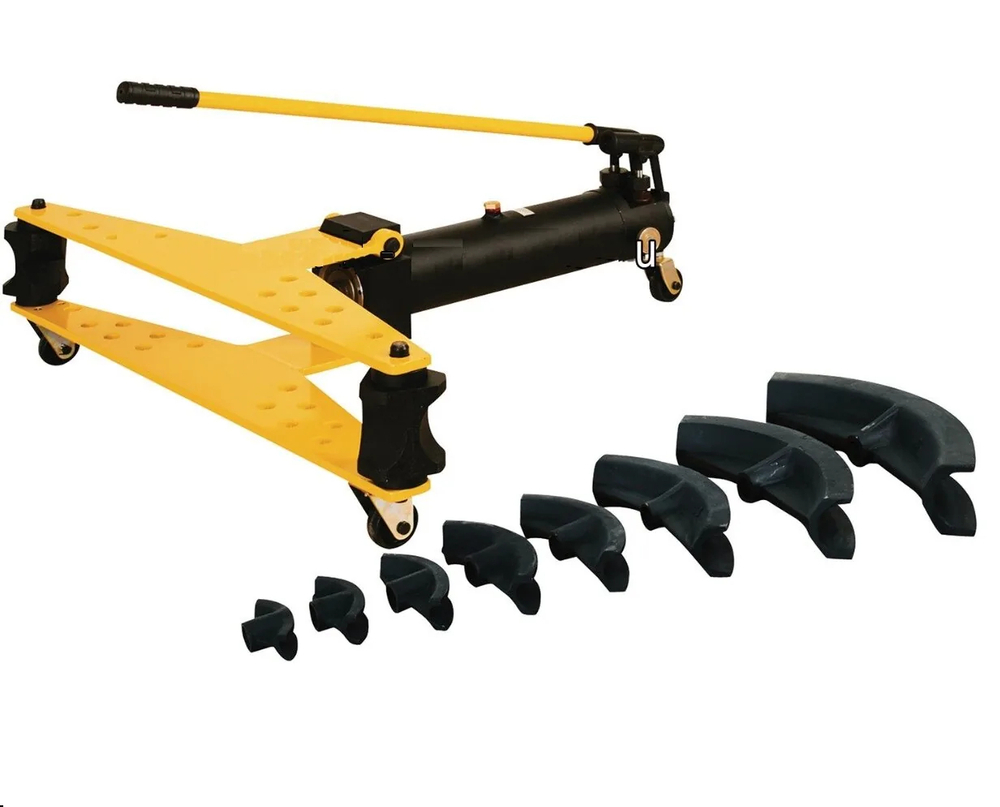 Трубогиб гидравлический Инстан ТГМ-5 (до 5", 114мм) на колесах