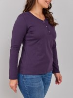 Лонгслив Л-004/баклажан