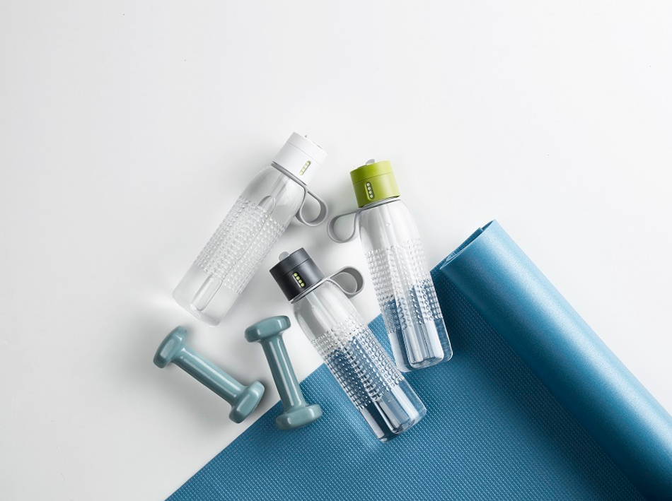 Бутылка для воды Dot Active 750 мл белая, Joseph Joseph
