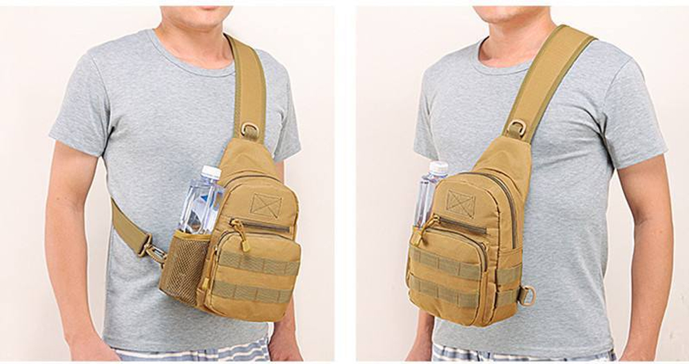 Плечевая сумка с MOLLE-системой / мультикам