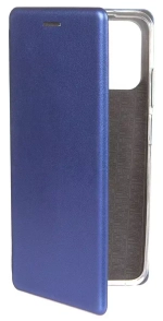 Чехол книжка  Xiaomi Redmi 10 с силиконовой вставкой Dark Blue Zibelino