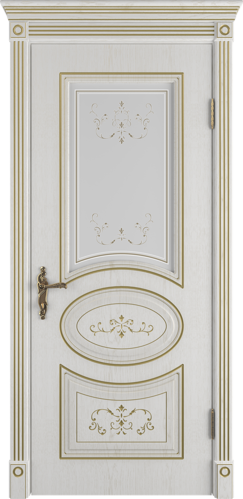 Дверь Amalia / Bianco Classic PG / Art Cloud / Владимирские двери