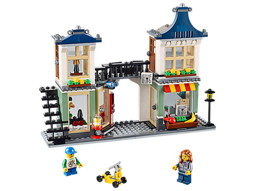 LEGO Creator: Магазин по продаже игрушек и продуктов 31036 — Toy & Grocery Shop — Лего Креатор Создатель