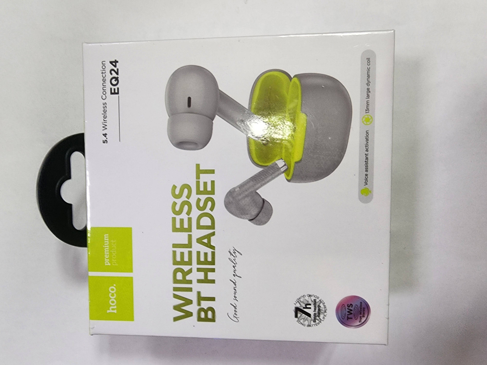 Беспроводные наушники HOCO EQ24 Estrella wireless BT headset Gray