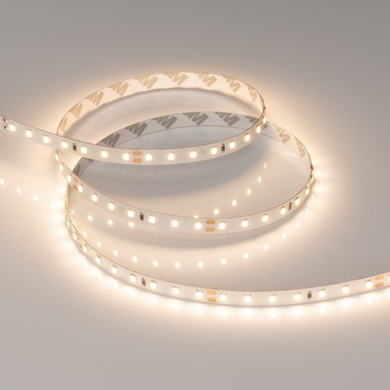 Светодиодная лента Arlight 10W/m 98LED/m 2835SMD теплый белый 5M UL-A98-8mm 24V Warm3000 040007