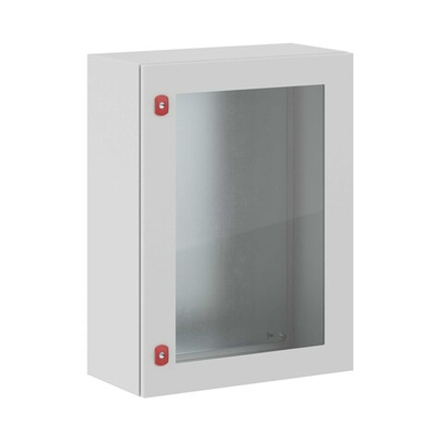 Корпус навесной ST c М/П с прозрачной дверью ВхШхГ 800x600x300 мм