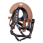 Кожаная маска-шлем Лектор Sitabella BDSM Accessories 6054-1