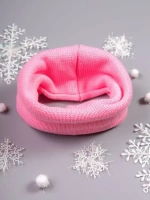 Снуд для девочки осенний вязаный