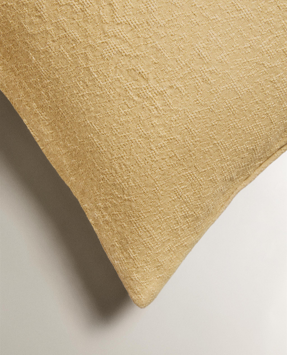 Zara Home наволочка декоративная из хлопка, бежевый, 50x75 см · 5168/007