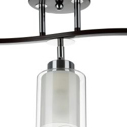 Citilux Фортуна CL156132 Люстра с поворотными плафонами Венге Хром