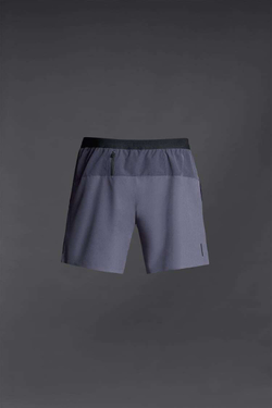 ZARA БАЗОВЫЕ СПОРТИВНЫЕ ШОРТЫ, СЕРО-СИНИЙ