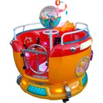 2-х местная детская карусель «Нло-шка»