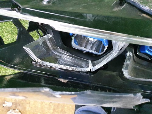 Битая Фара левая BMW X5 G05 (18-23) Laser Light Black