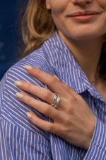 Кольцо Спираль