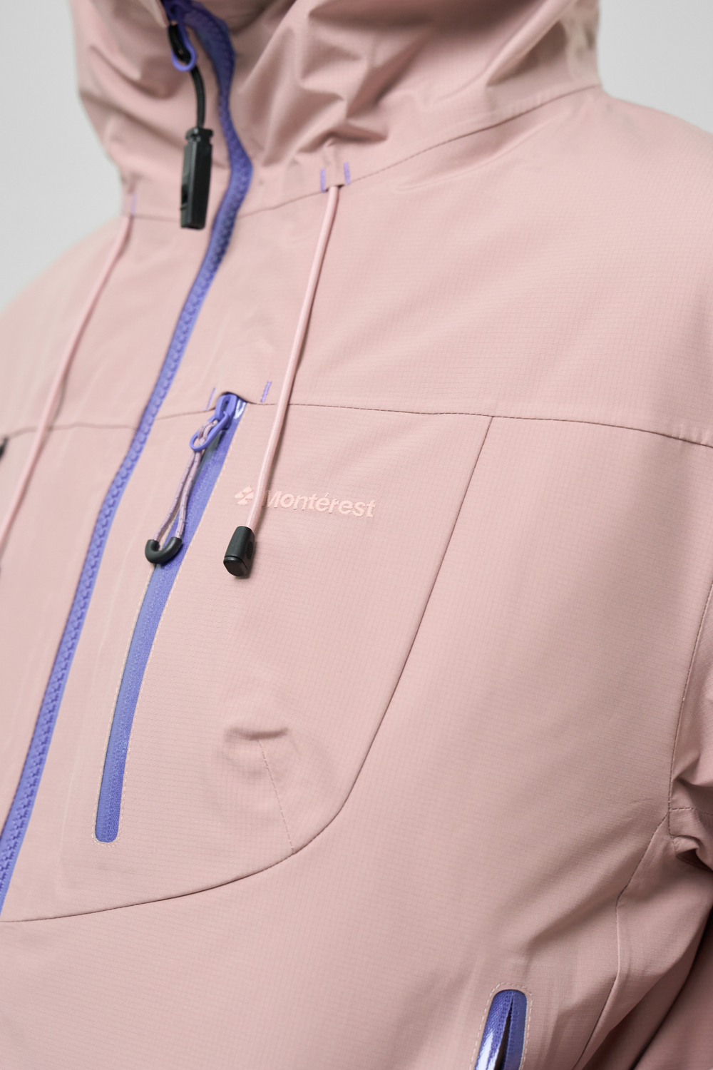 Женская куртка Nothomme Monterest 3-in-1 Kongshan Waterproof Down Inner Lined Jacket "Monet Pink"