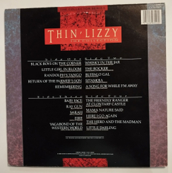 Винтажная виниловая пластинка LP Thin Lizzy The Collection 2LP (UK 1985)