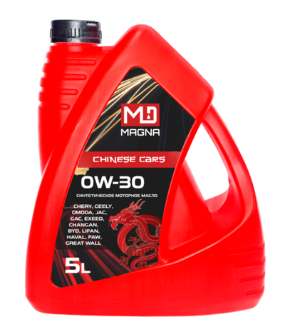 Cинтетическое моторное масло MAGNA 0W-30 CHINESE CAR