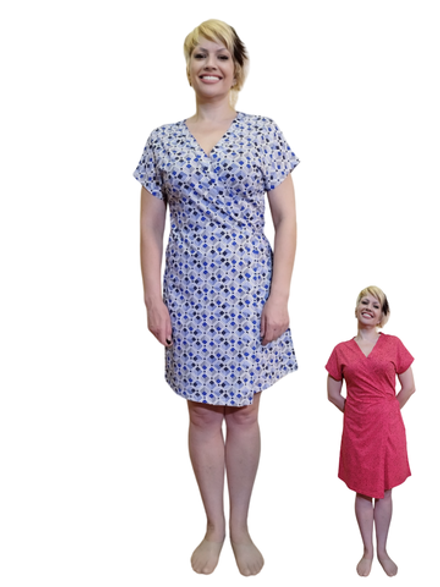 21215 Халат женский на запахе (60)