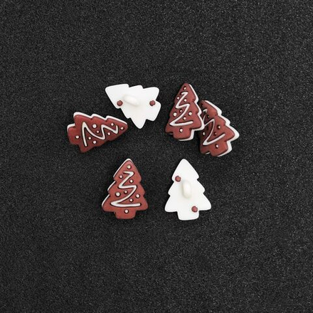 ТУБ.36 Пуговица "Gamma" Елка, цв. D568