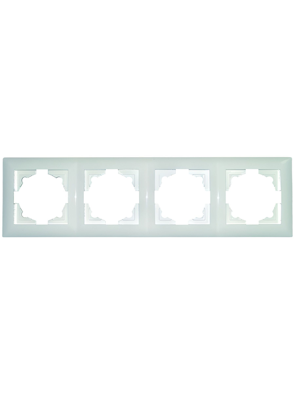 Рамка 4-я горизонтальная Profitec Optima белая 940135