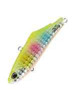 Воблер DUO Bay Ruf Tide Vib 80, CEA0737 Lime Head Clear Gigo, 80 мм, 25 г, тонущий, виб