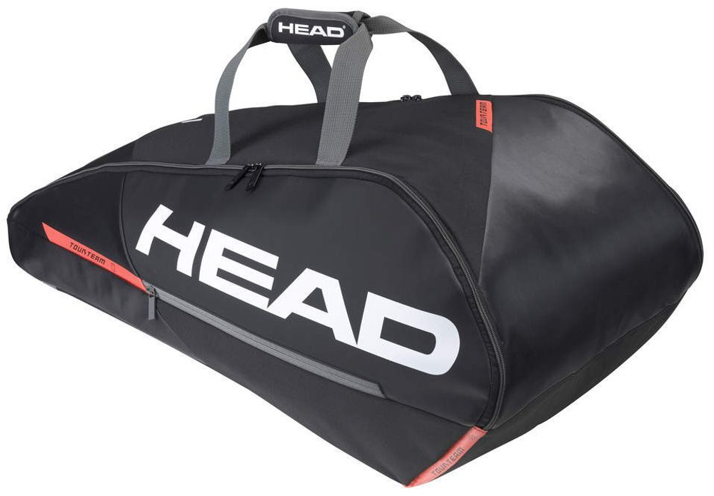 Сумка теннисная Head Tour Team 9R - black/orange