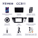 Teyes CC3 2K 10,2"для Toyota Corolla 2012-2016