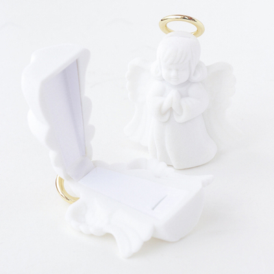 Футляр флокированный, ангелочек