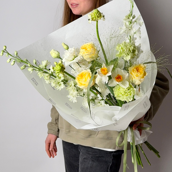 Авторский букет Ванильное небо