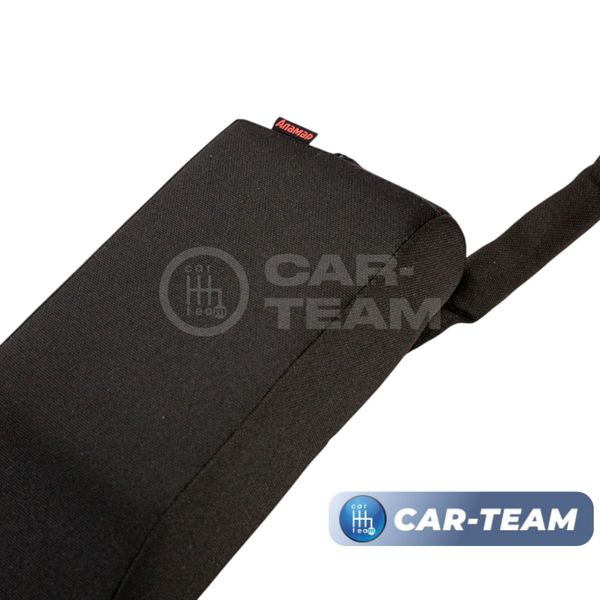 Подлокотник Renault Logan 1 2009-2013г.в., Sandero 1 2009-2013г.в., Duster 1 2010-2015г.в., из ткани (без регулировки сиденья по высоте) "Аламар"