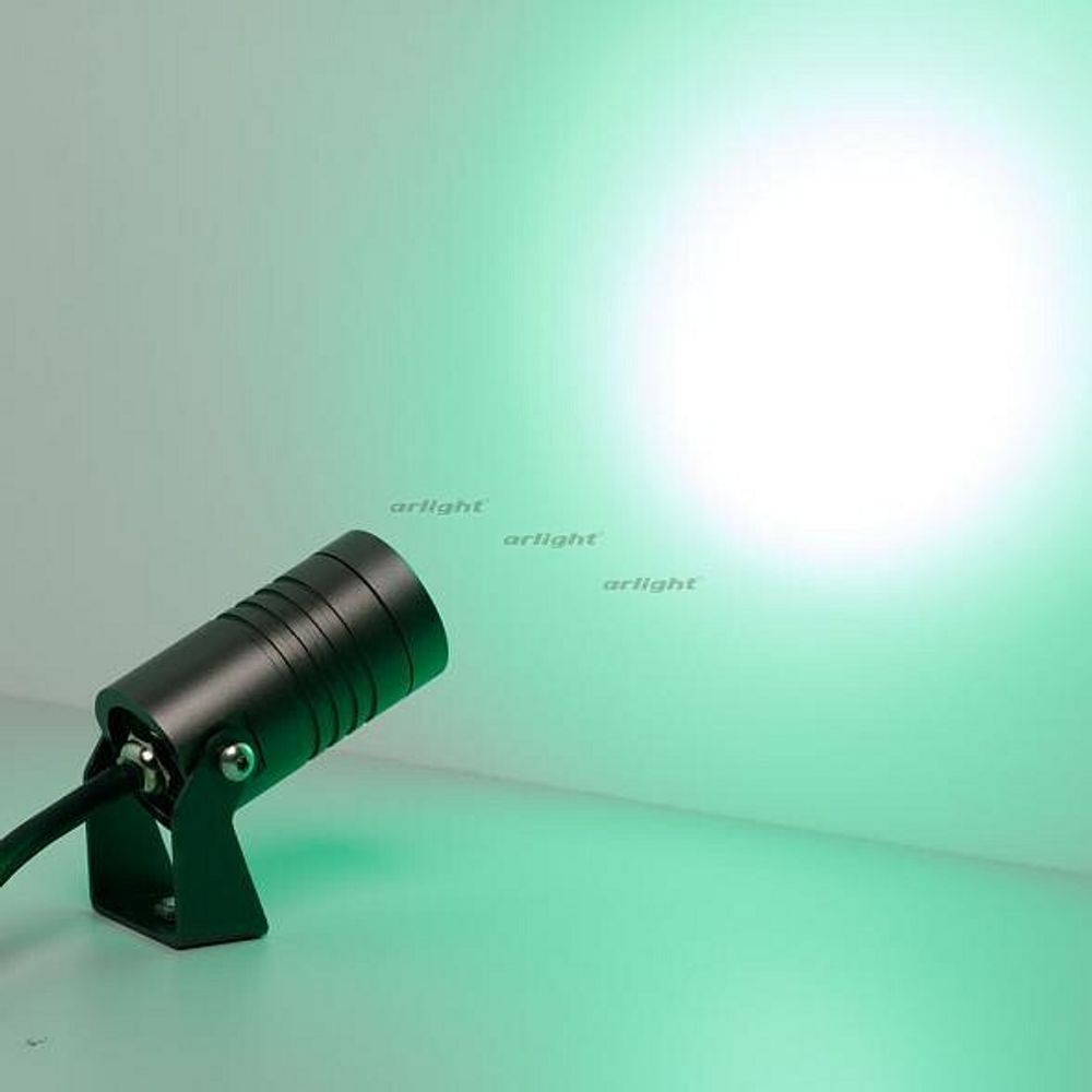 Наземный прожектор Arlight KT-RAY-COLOR-R42-6W RGB (DG, 25 deg, 12V) 028916