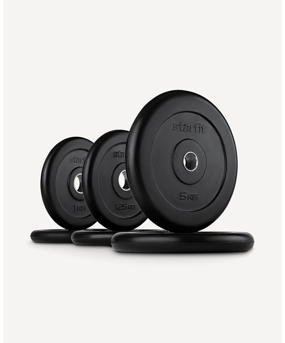 Гантель разборная обрезиненная в коробке DB-716, 16 кг