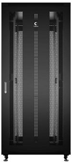Шкаф напольный 19", 27U Cabeus ND-05C-27U60/100-BK