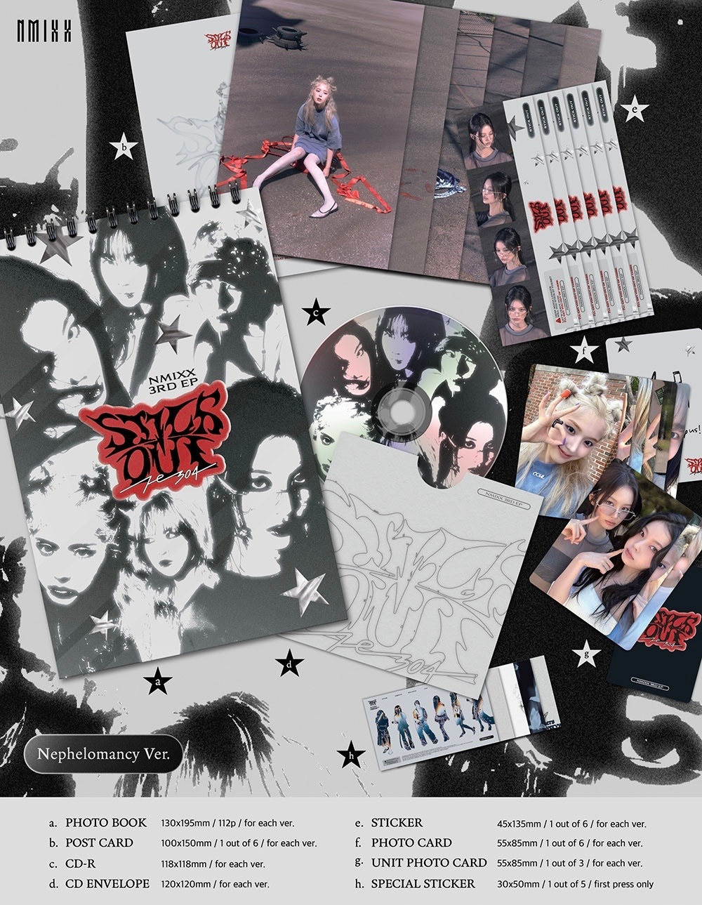 Альбом NMIXX - Fe3O4: STICK OUT