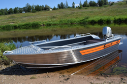 Алюминиевая лодка WELLBOAT-42