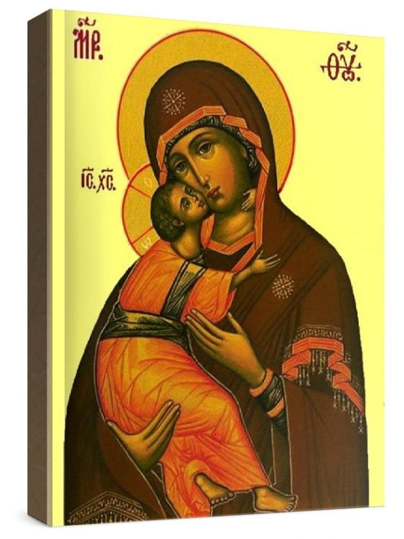Владимирская икона БМ (рукописная на заказ)