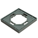 Рамка STEKKER, PFR00-5001-10 1-местная, серия Эмили, платиново-серый, soft touch 49962