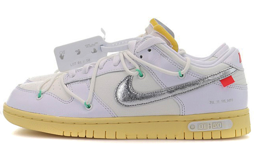 Кроссовки Off-White X Nike Dunk Low The 50 No.1