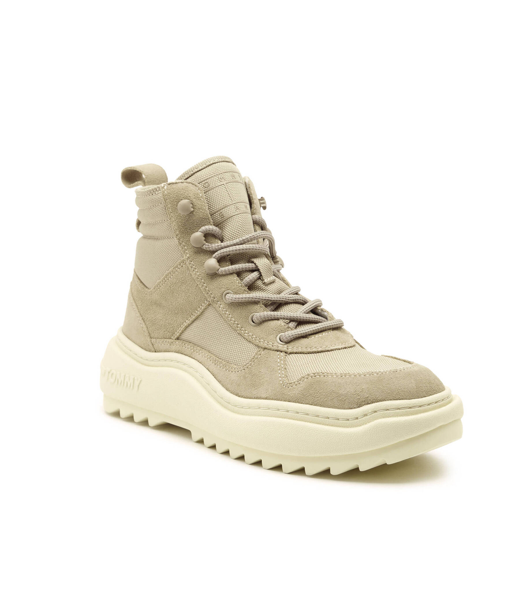 Кожаные трапперы tjm mix material Tommy Jeans - хаки(EM0EM01245)