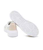 Кожаные кроссовки TWINSET - бежевый(241TCP030)