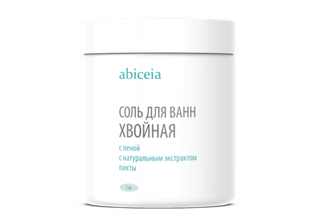 Соль для ванн с пеной Хвойная (экстракт пихты)