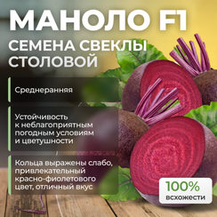 МАНОЛО F1 семена свеклы (Bejo | Alexagro)